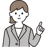 A Woman In A Suit Pointing A Finger SVG Icon